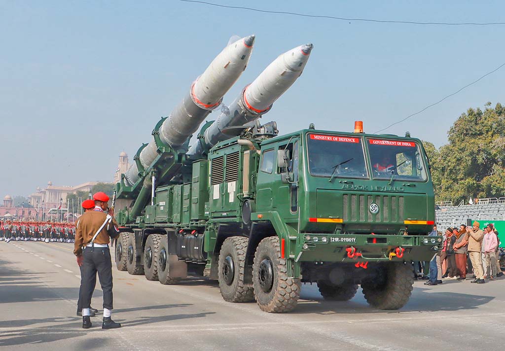 DRDO Conducts Salvo Launch of Two Indigenous Pralay Surface-to-Surface Missiles