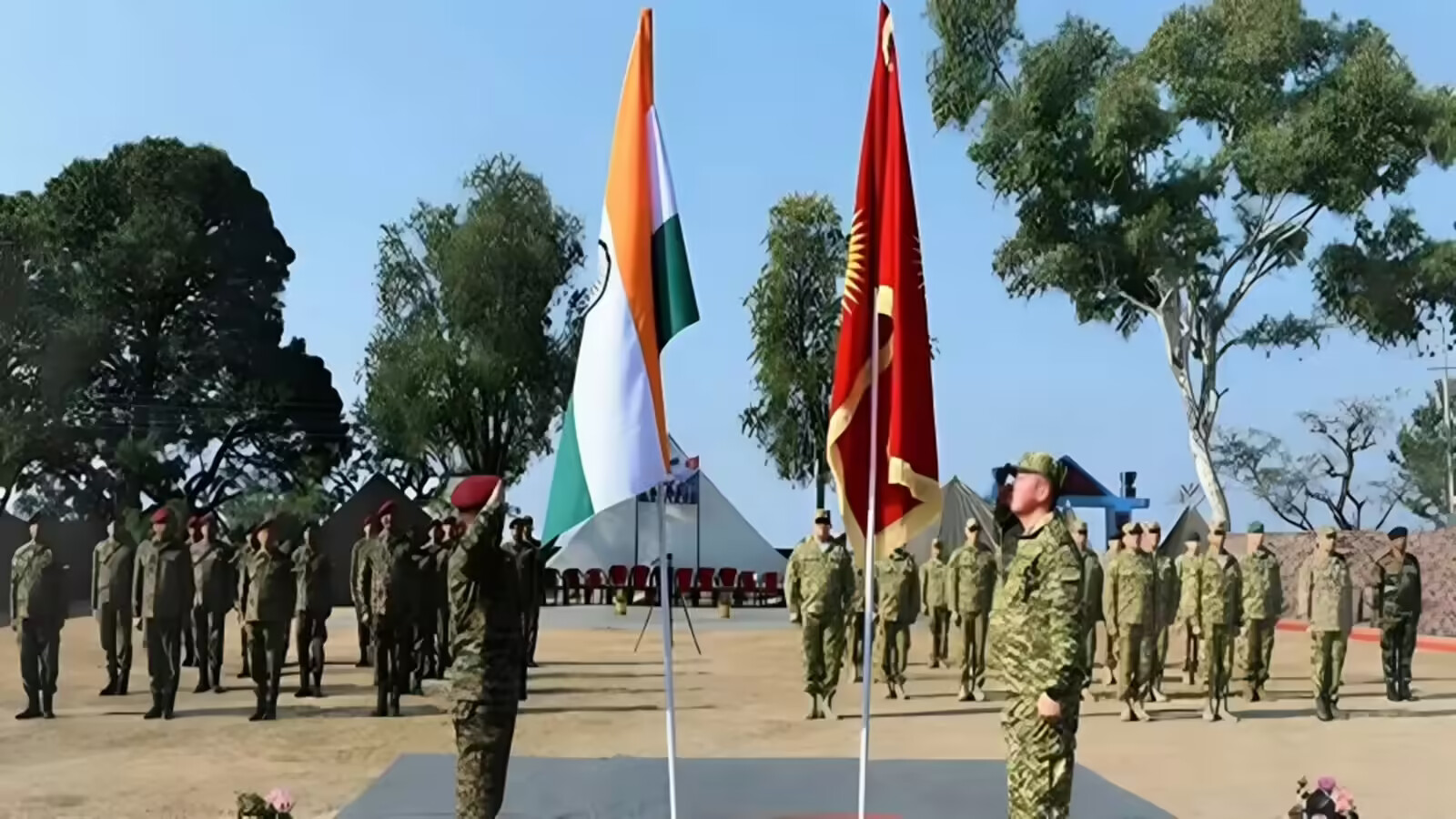 India-Kyrgyzstan Exercise Khanjar-XIII