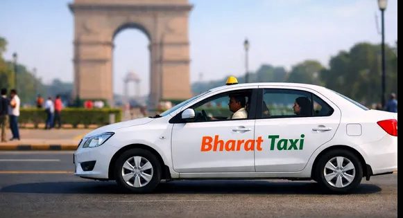 Bharat Taxi Cooperative Ride-Hailing Platform in New Delhi