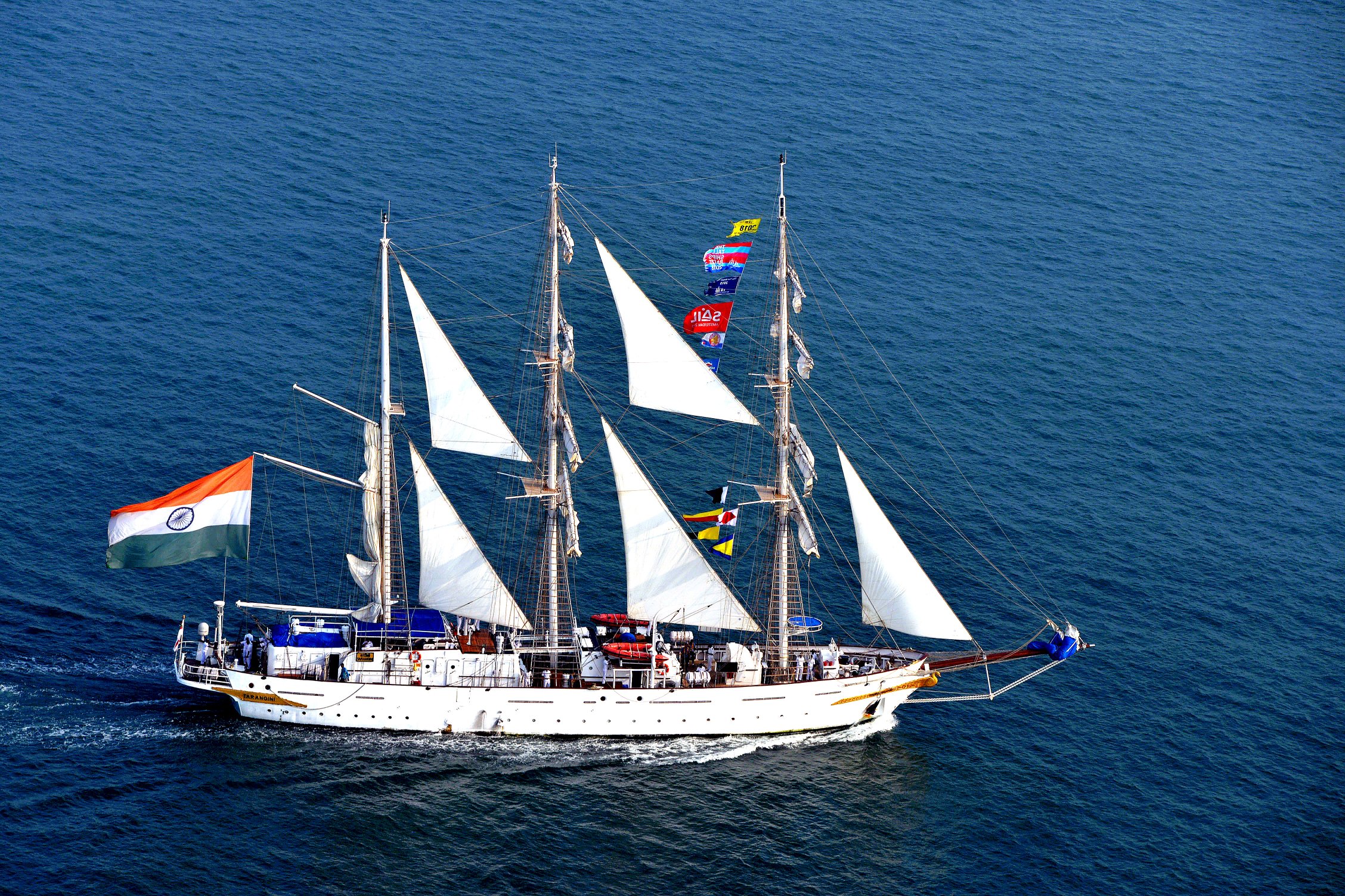 Goa Shipyard Limited-Built INS Tarangini