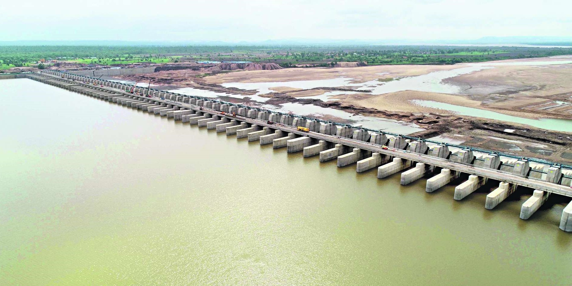 Tulbul Navigation Barrage at Wular Lake