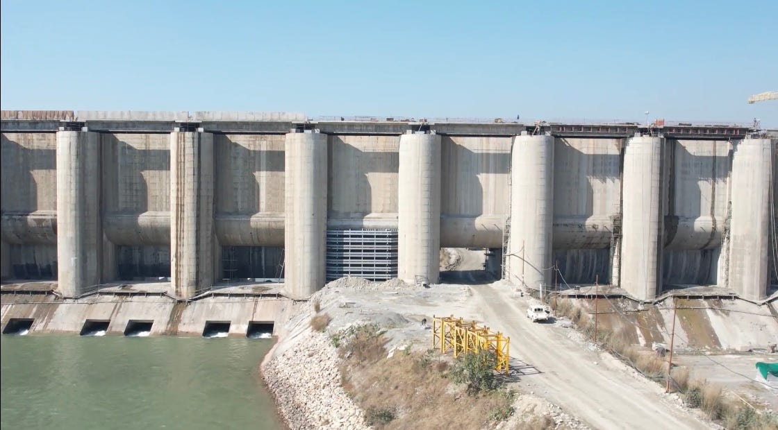 Shahpur Kandi Dam on Ravi River
