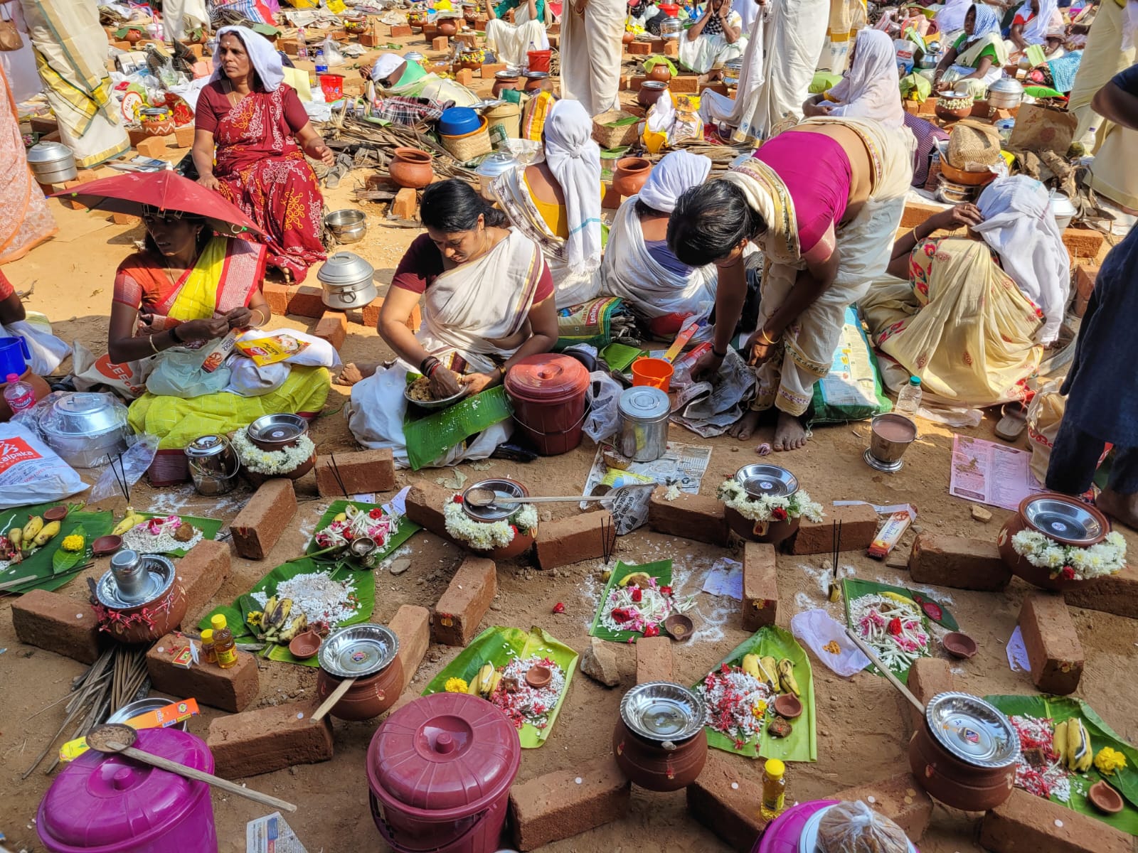 Attukal Pongala Mahotsavam Held on 9th Day