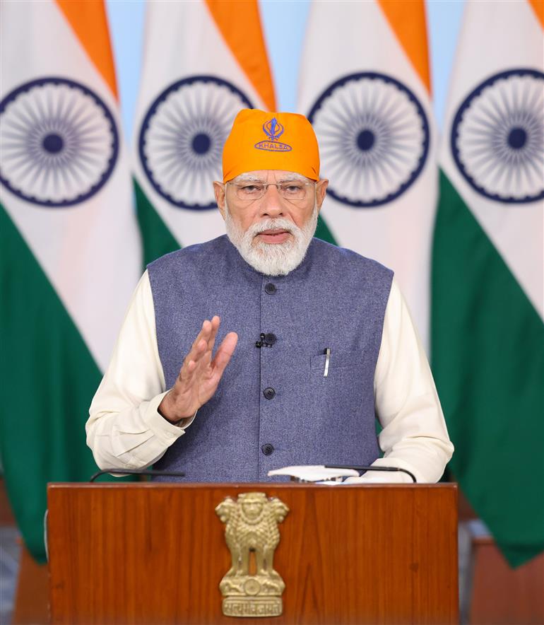 PM Pays Tribute to Sri Guru Teg Bahadur Ji on 350th Martyrdom Anniversary