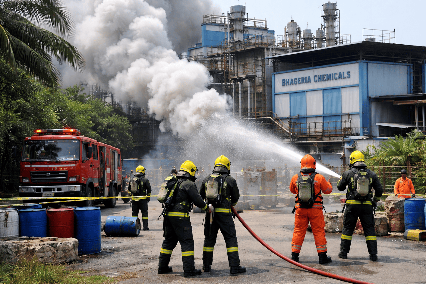 Oleum Gas Leak in Boisar
