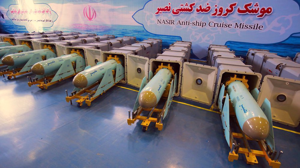 Iran Fires Qader Anti-Ship Cruise Missiles