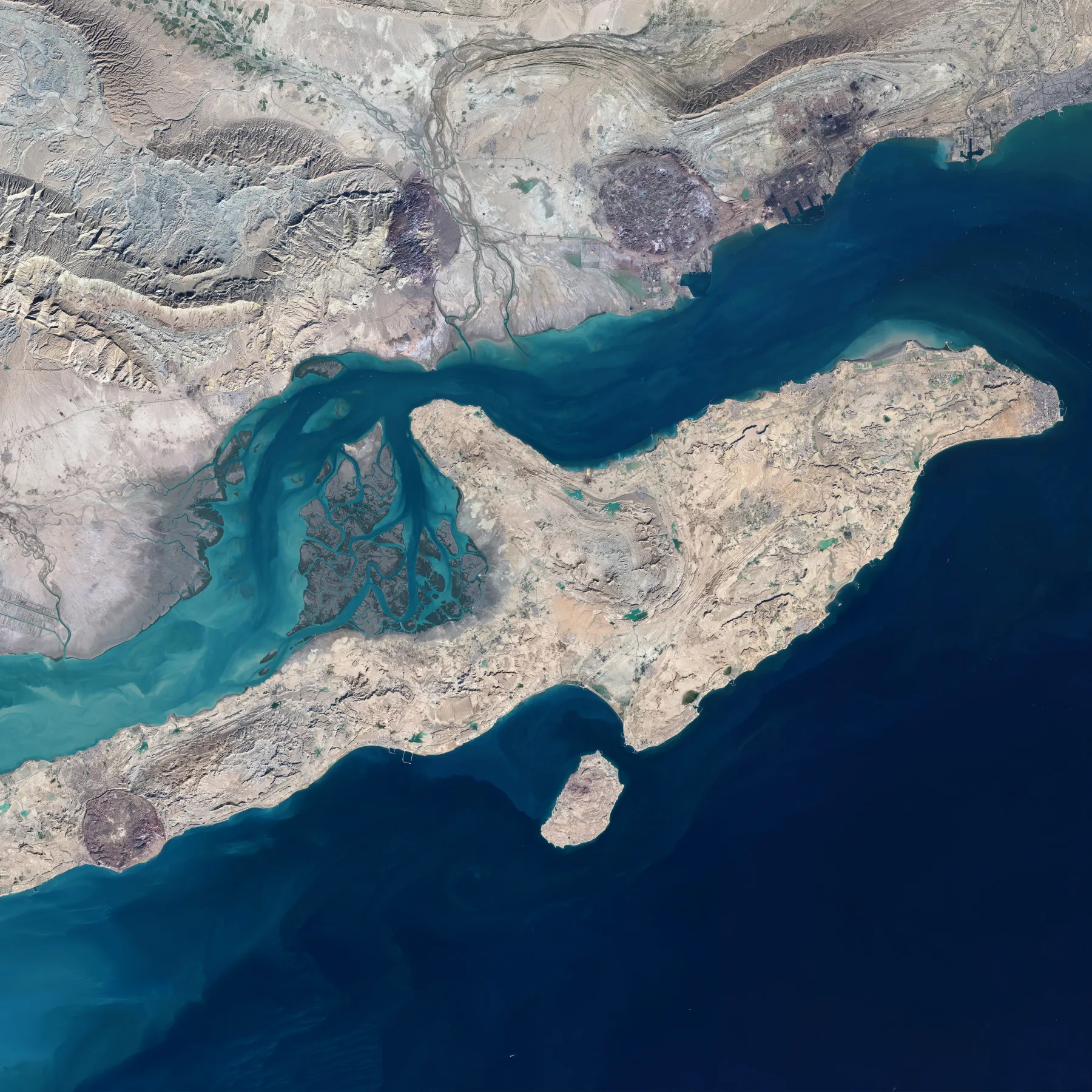 Qeshm Island near Bandar Abbas
