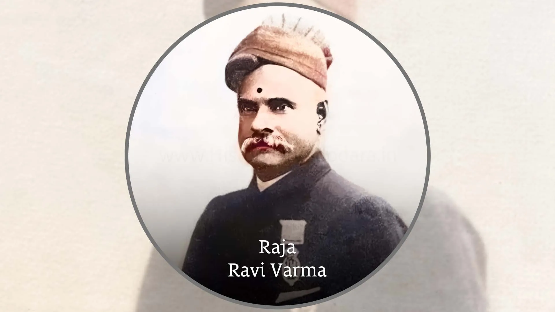 Ravi Varma’s oil paintings fused Western realism