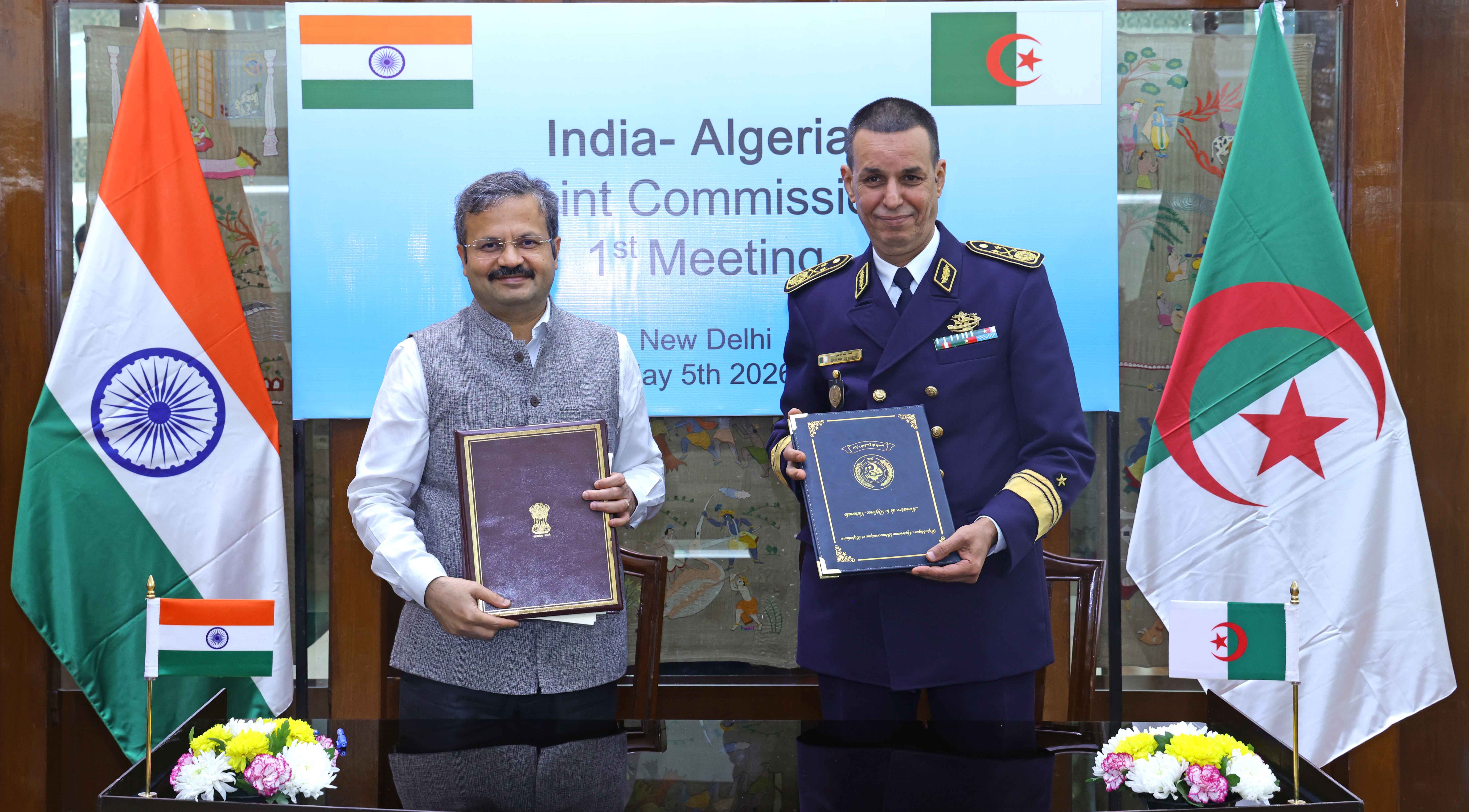 India-Algeria Joint Commission Expands Defence Cooperation at First Meeting