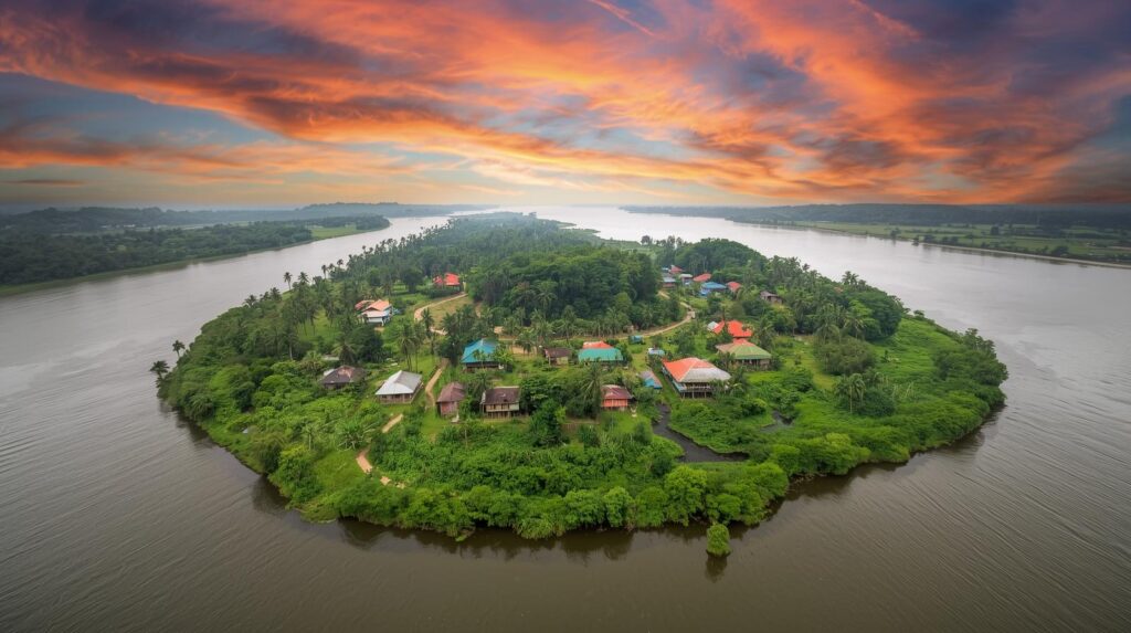 Majuli Island palaeoecology