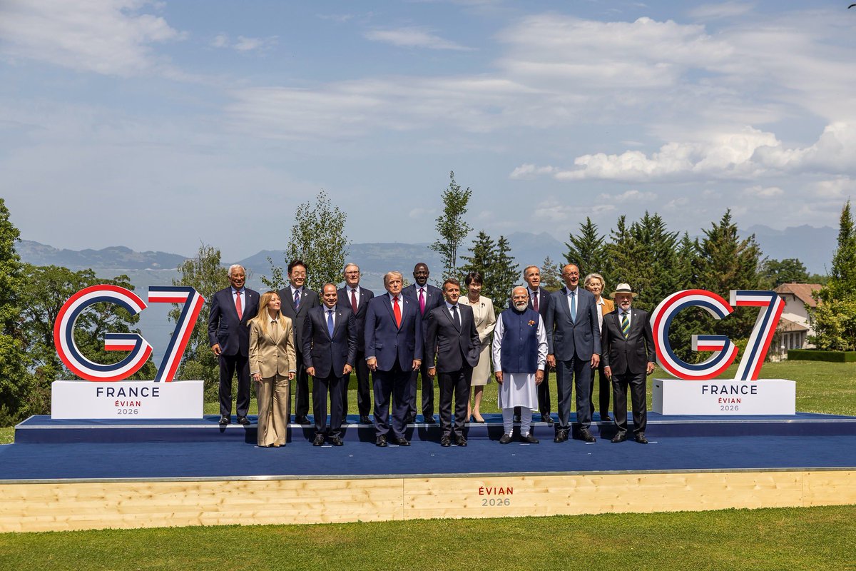 India Attends 2026 G7 Summit in Évian, France
