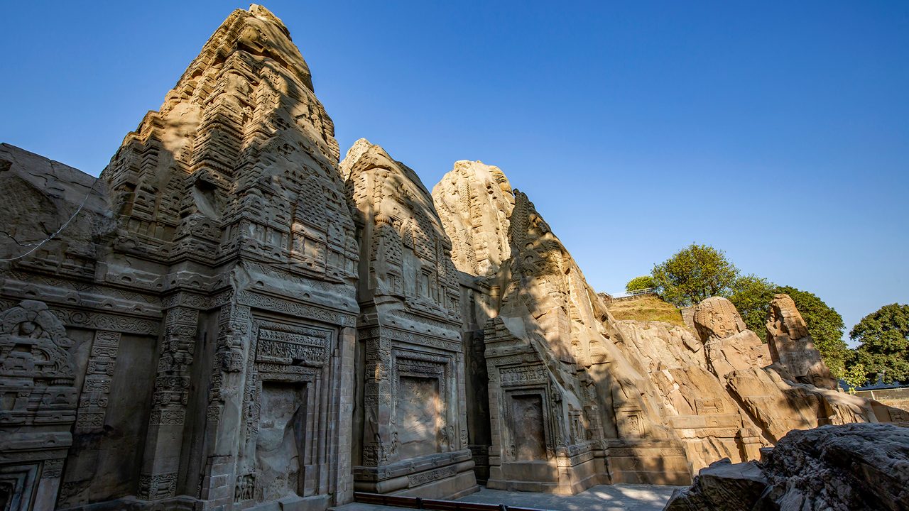 Masroor Rock-Cut Temples in Kangra Valley