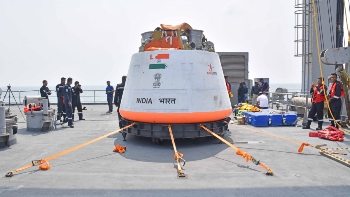 ISRO Qualifies Gaganyaan Crew Module Systems