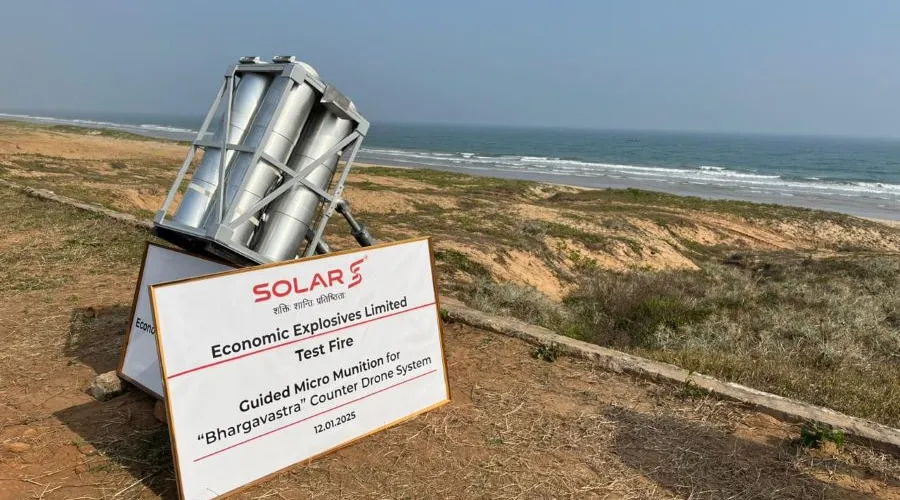 Indian Army Demonstrated Bhargavastra Indigenous Counter‑Swarm Drone System under Make‑II