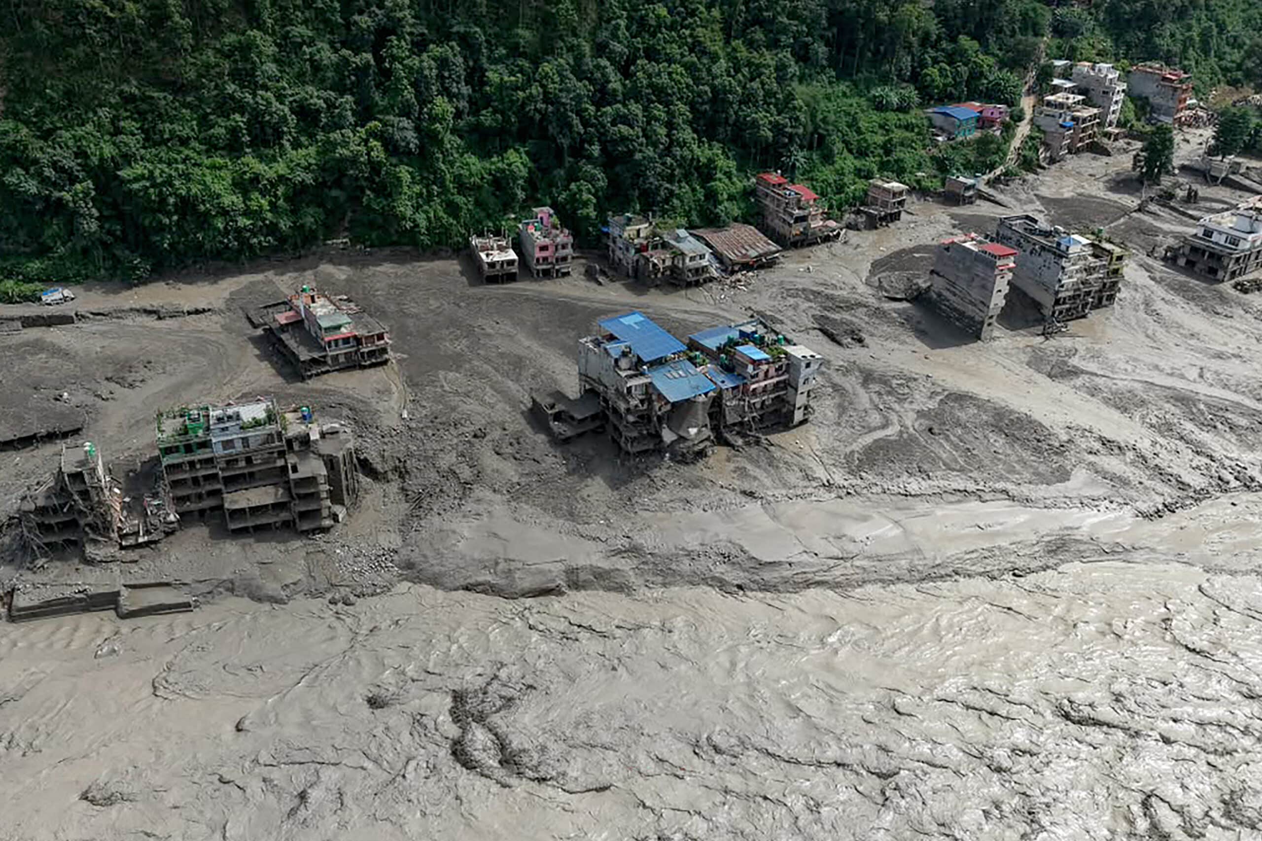 Nepal’s Rasuwa Flash Flood on Nepal-Tibet Border