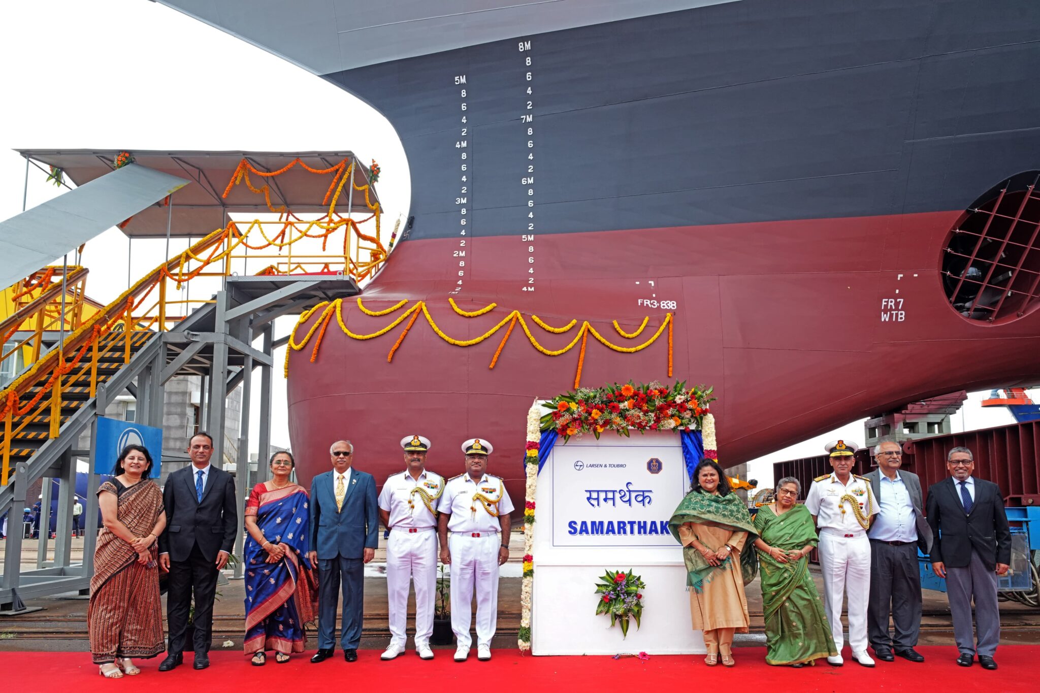 Indian Navy Commissions INS Samarthak