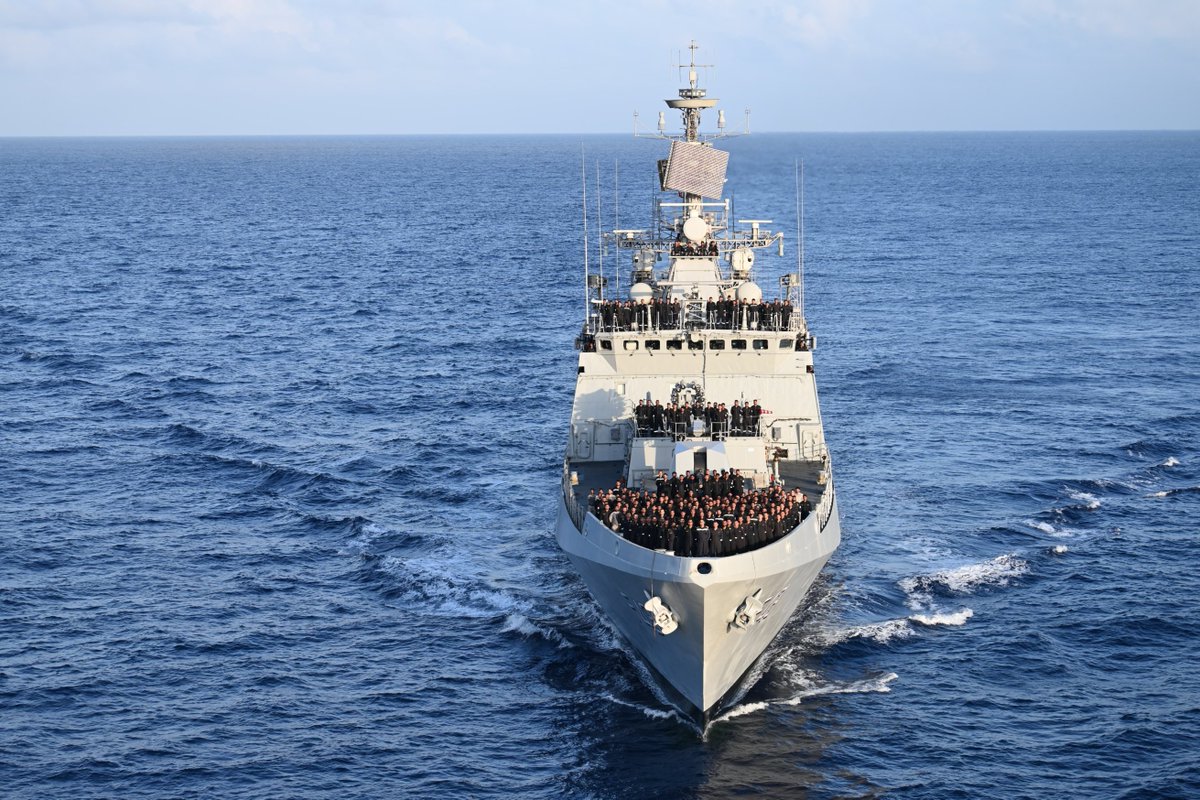 INS Trishul Port Call at Alexandria, Egypt