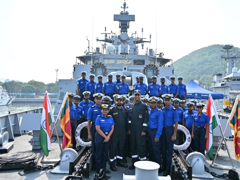 India-Sri Lanka Naval Exercise SLINEX-26 Held at Visakhapatnam