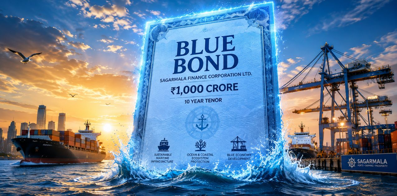 Sagarmala Finance Corporation Plans India’s First Blue Bond Issue