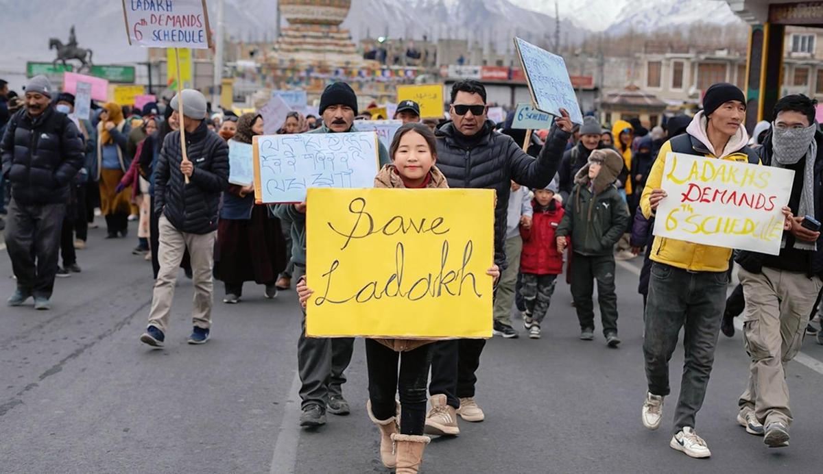 Ladakh's Sixth Schedule demand and proposal for Article 371-K